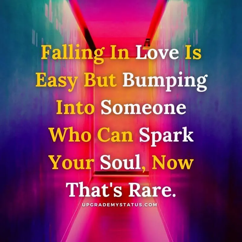 artist image over it romantic quote explaining what is love is written