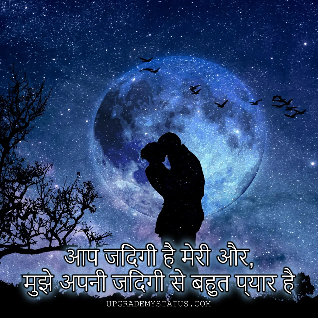 Love Romantic Status Hindi